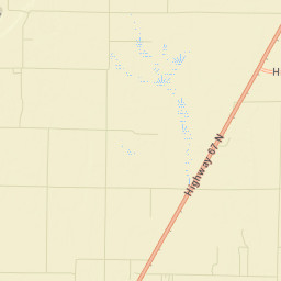 Vance Arkansas Street Map
