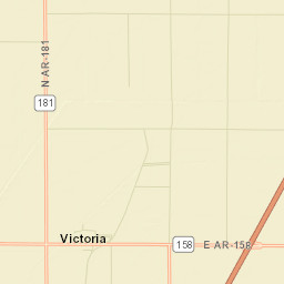 Victoria Arkansas Street Map