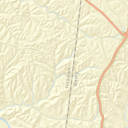 Jones Valley Tennessee Street Map