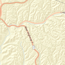 McKnight Tennessee Street Map