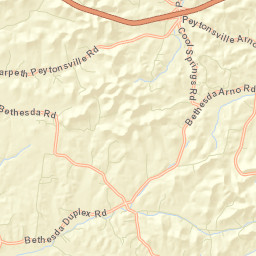 Little Texas Tennessee Street Map