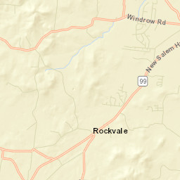 Windrow Tennessee Street Map