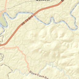 Walling Tennessee Street Map