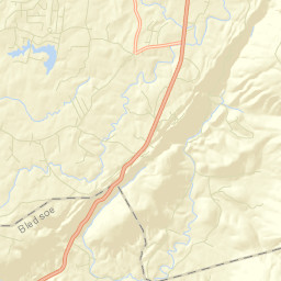 Parham Tennessee Street Map
