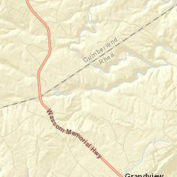 Mount Sulphur Tennessee Street Map