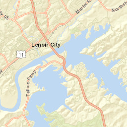 Sharp Estates Tennessee Street Map