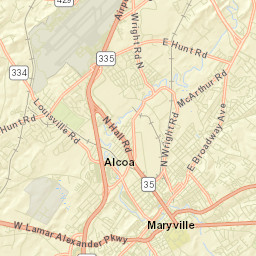 Westfields Tennessee Street Map