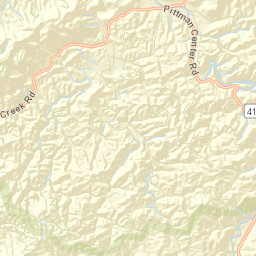 Zion Grove Tennessee Street Map