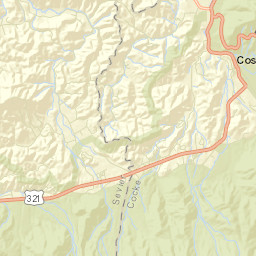 Rocky Grove Tennessee Street Map