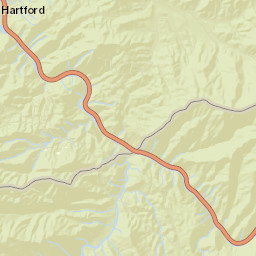 Grassy Fork Tennessee Street Map