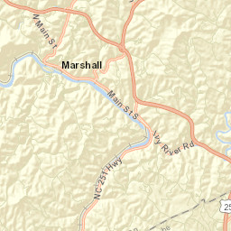 Marshall Street Map
