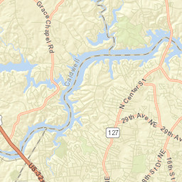 Northlakes Street Map