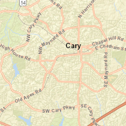Cary Street Map