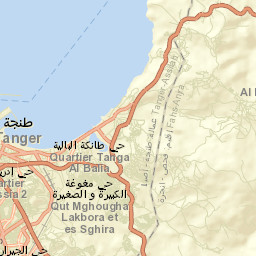Tangier Street Map