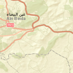 Aïn Beïda Street Map