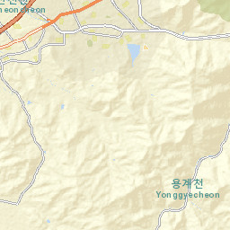 Hwawŏn Street Map