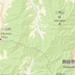 Ina-shi Street Map