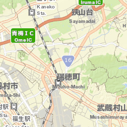 Hamura-shi Street Map