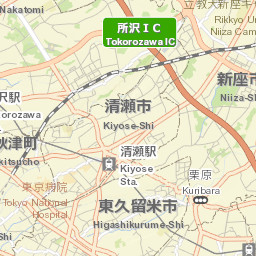 Niiza-shi Street Map