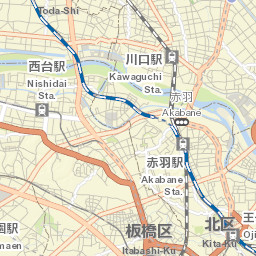 Shimotoda Street Map