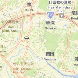 Inzai-shi Street Map