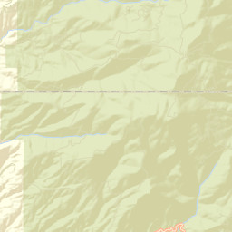 Poso Park California Street Map