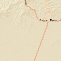 Toreva Arizona Street Map