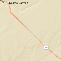 Pink Arrow Arizona Street Map