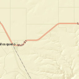 Mosquero Street Map