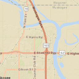 2711 Jefferson Street, Muskogee, OK Street Map