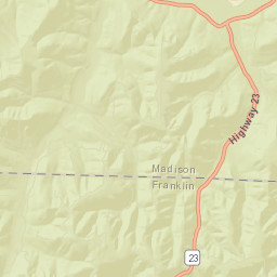 Brashears Arkansas Street Map