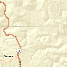 Rumley Arkansas Street Map