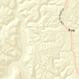 Fox Arkansas Street Map