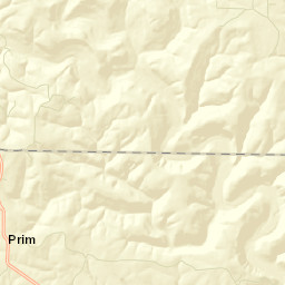 Prim Arkansas Street Map