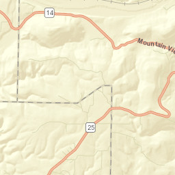 Almond Arkansas Street Map