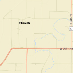 West Ridge Arkansas Street Map