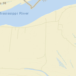 Keyes Point Tennessee Street Map