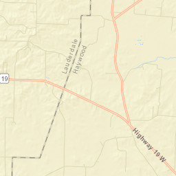 Toulon Tennessee Street Map