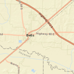 Walnut Hill Tennessee Street Map