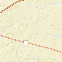 Juno Tennessee Street Map