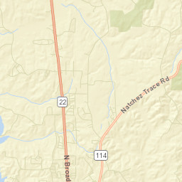 Timberlake Tennessee Street Map