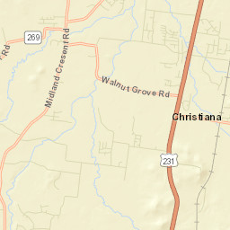 R T Estates Tennessee Street Map