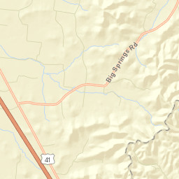 Donnell Chapel Tennessee Street Map