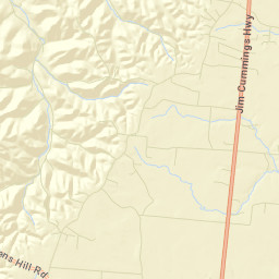 Simmons Chapel Tennessee Street Map