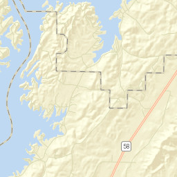 Watts Bar Estates Tennessee Street Map