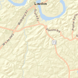 Robinson Mill Tennessee Street Map