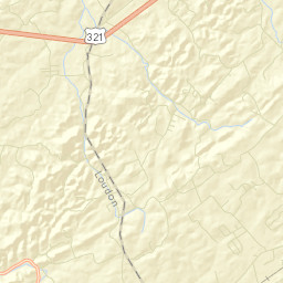 Meadow Tennessee Street Map