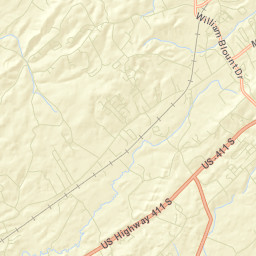 Springview Tennessee Street Map