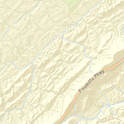 Seaton Tennessee Street Map
