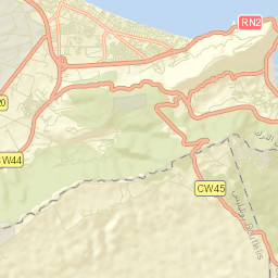 ’Aïn el Turk Street Map